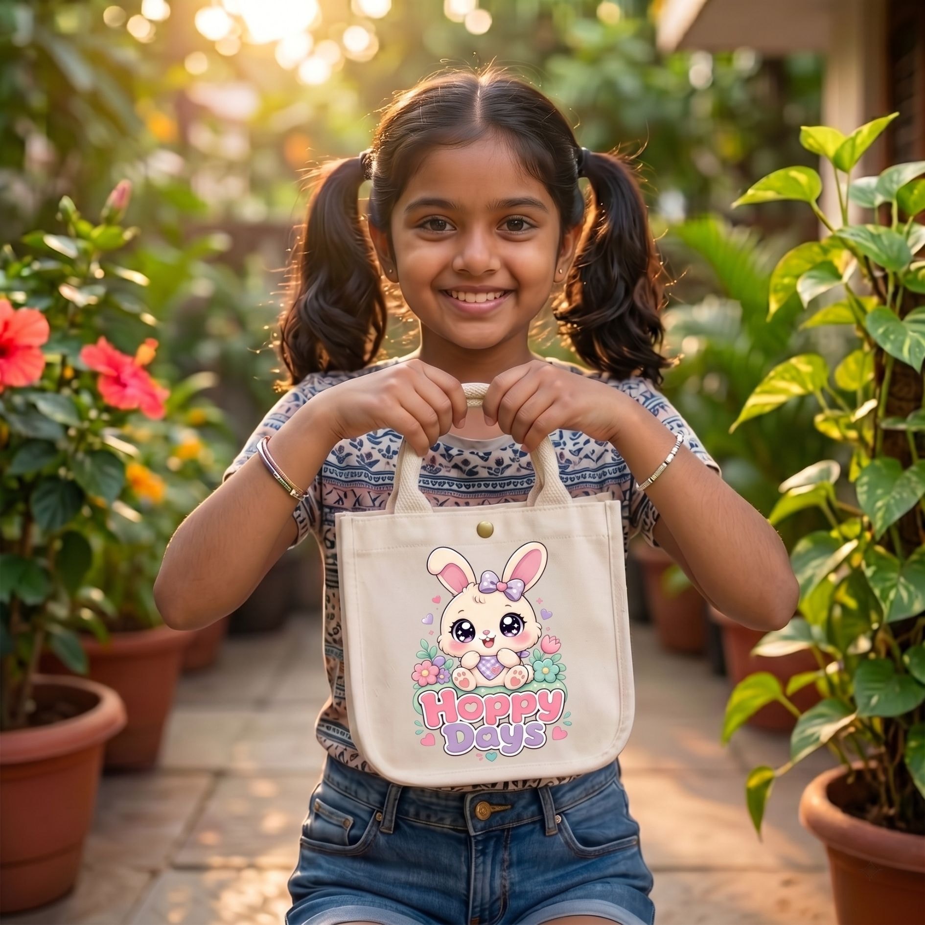 Butterfly Dreamer Kids Bag | 300 GSM View 2