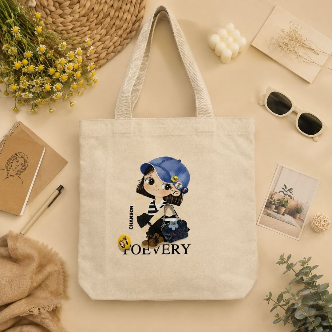 Main Character Tote Bag | 300 GSM View 5