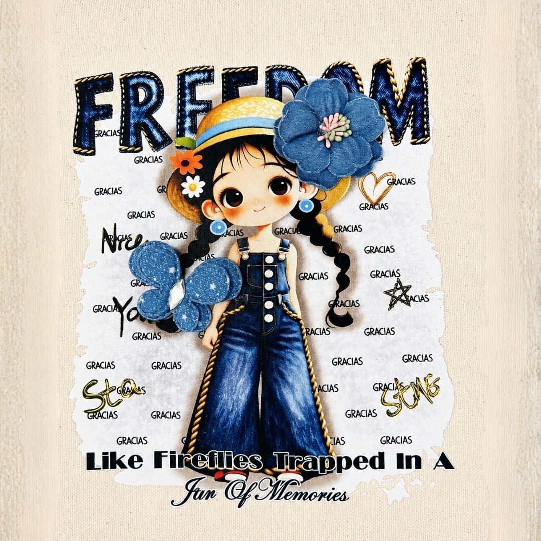 Denim Diary Tote Bag | 300 GSM View 4