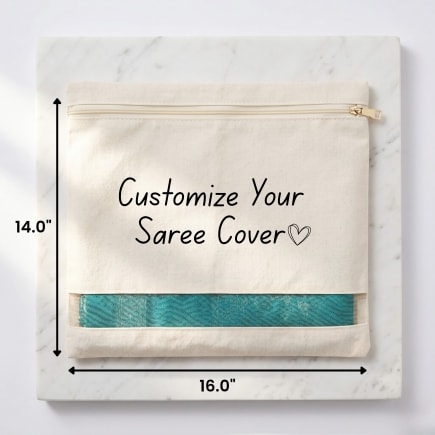 16x14 | Cotton Saree Cover | 150 GSM View 7