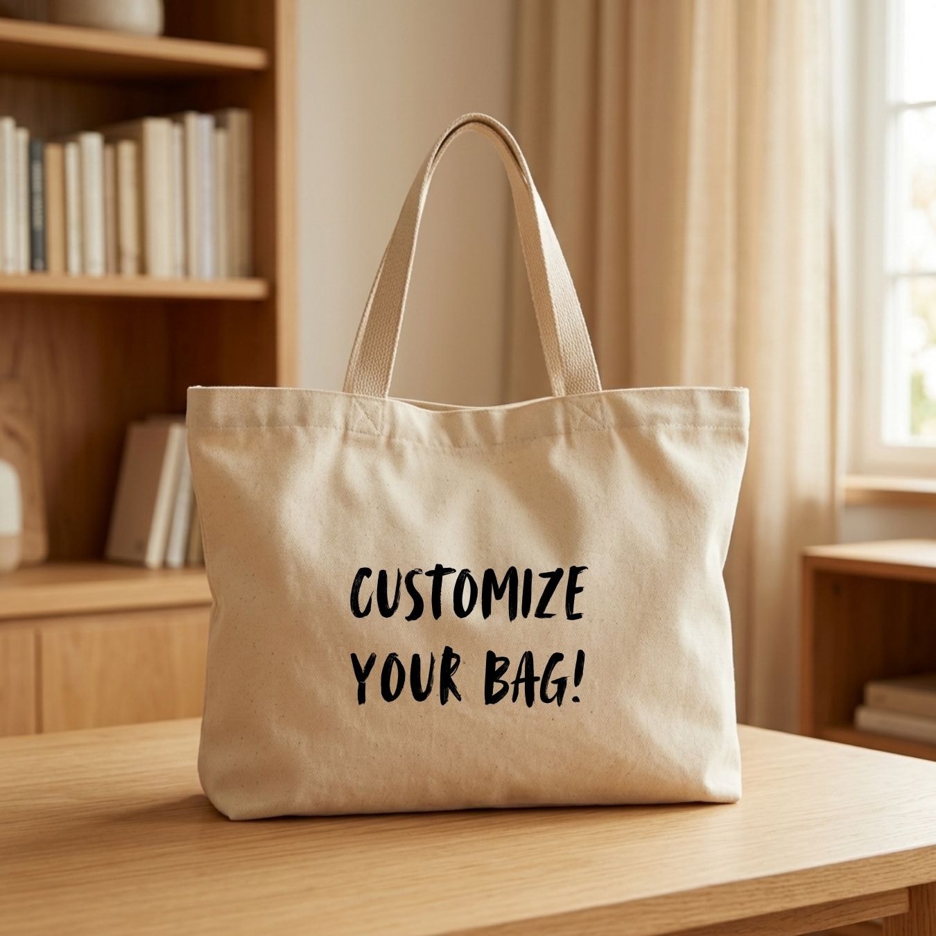 20x18 Inches | Heritage Cotton Tote Bag View 5