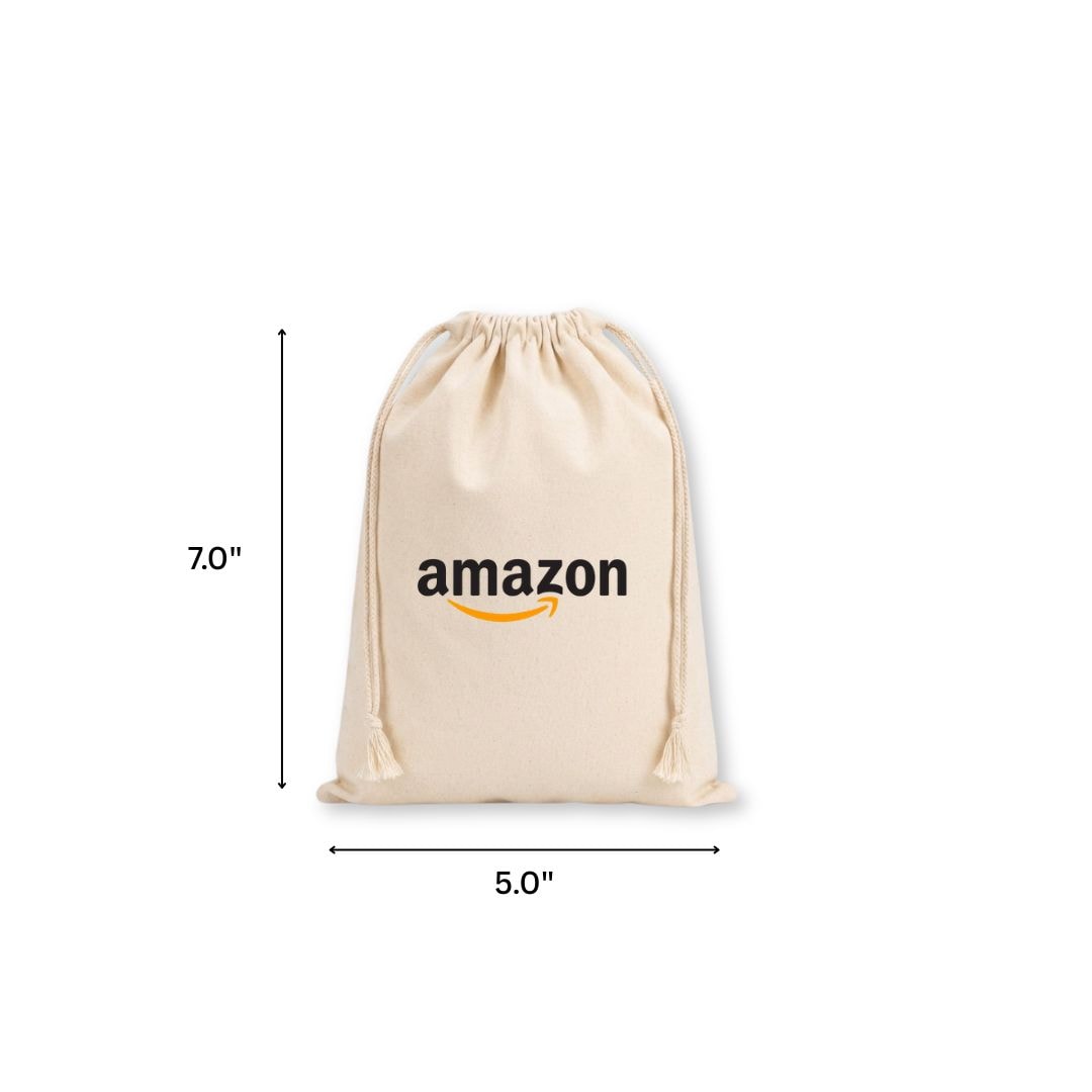 5x7 Inches Cotton Drawstring Bag  | 150 GSM View 1
