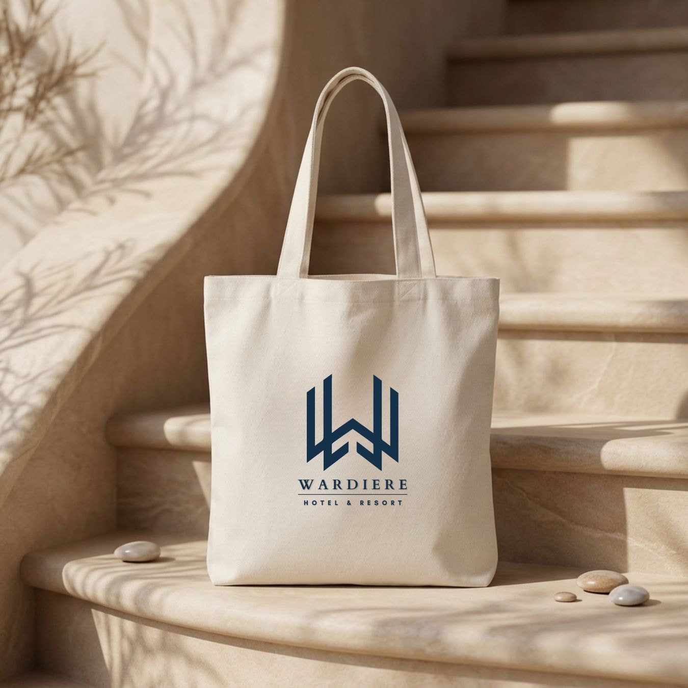 14x18 Inches | Signature Tall Cotton Tote Bag View 8