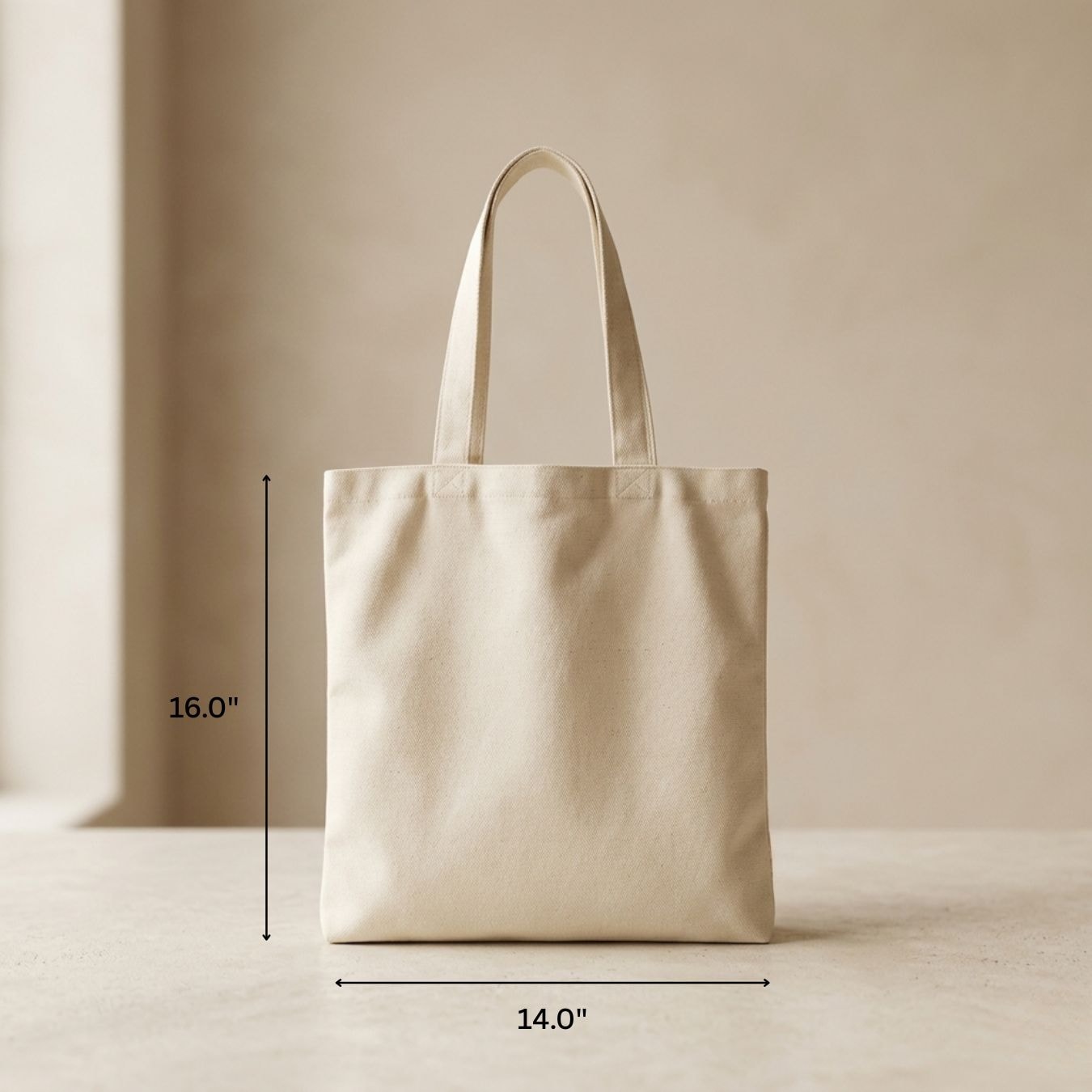 14x16 Inches | Signature Cotton Tote Bag View 2