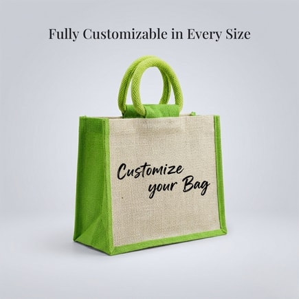 Classic Jute Hamper Bag | 350 GSM View 8