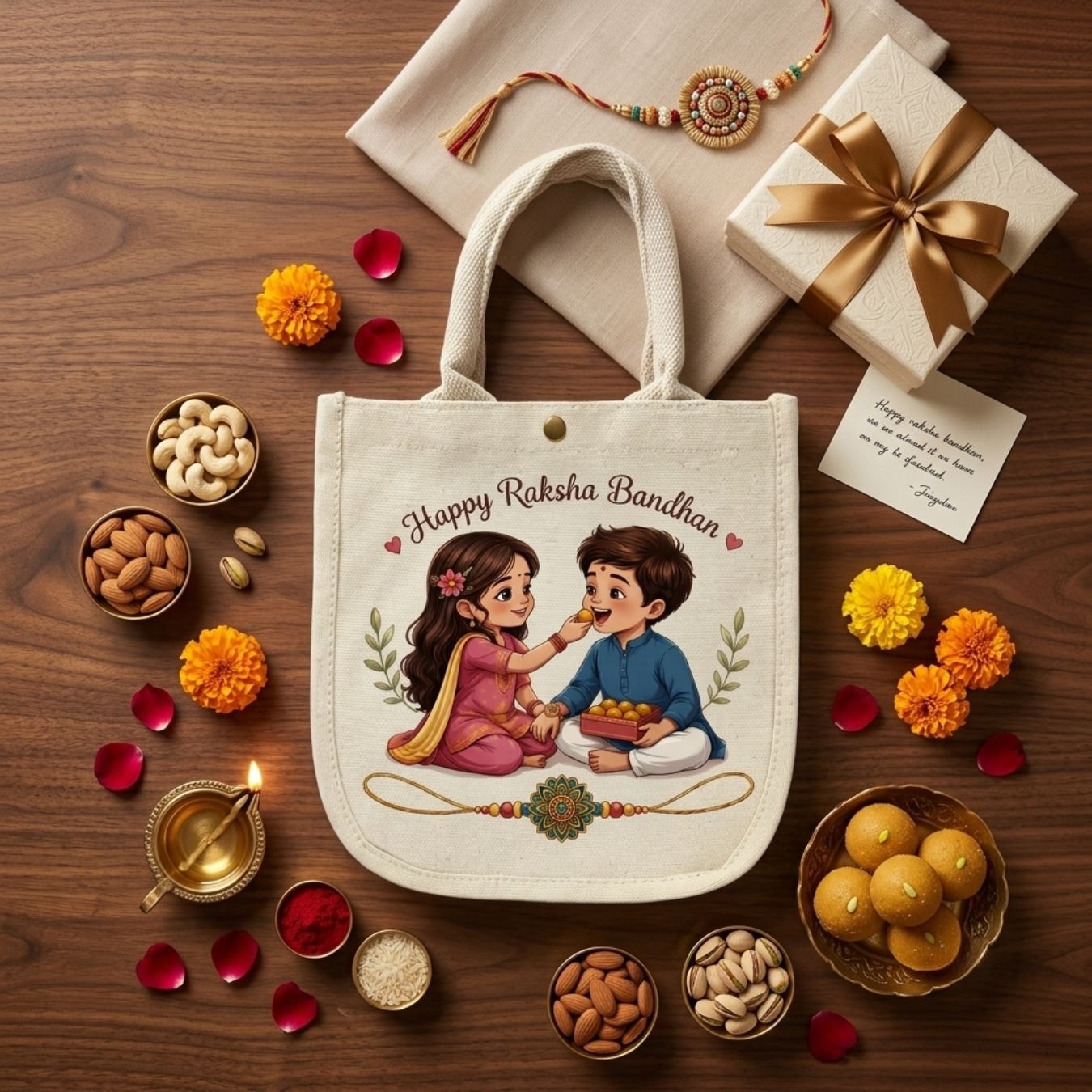 Sneh Ki Dor Bag | 300 GSM View 5