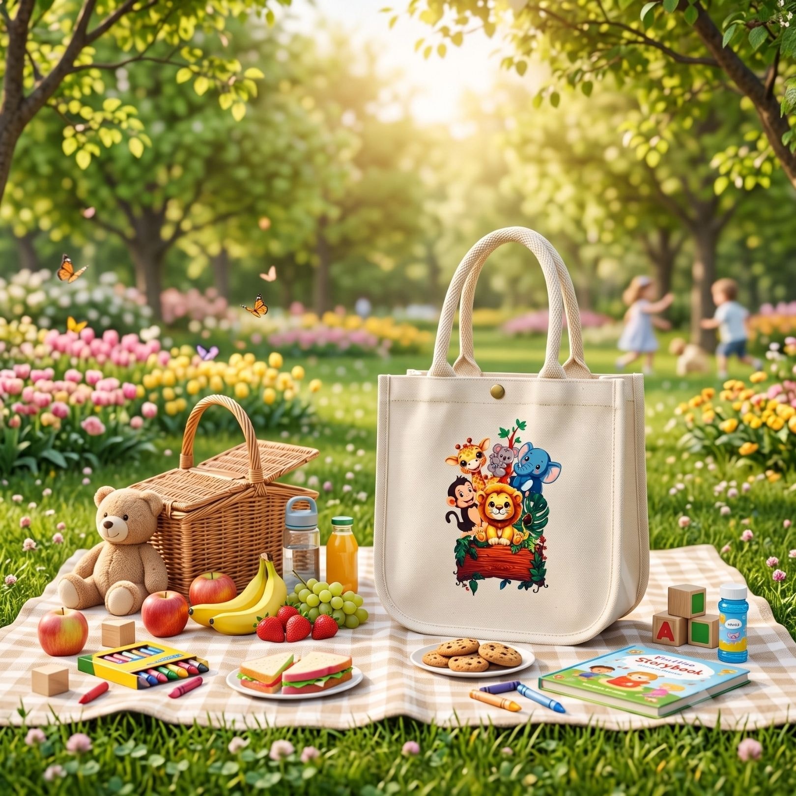 Little Safari Kids Bag | 300 GSM View 5