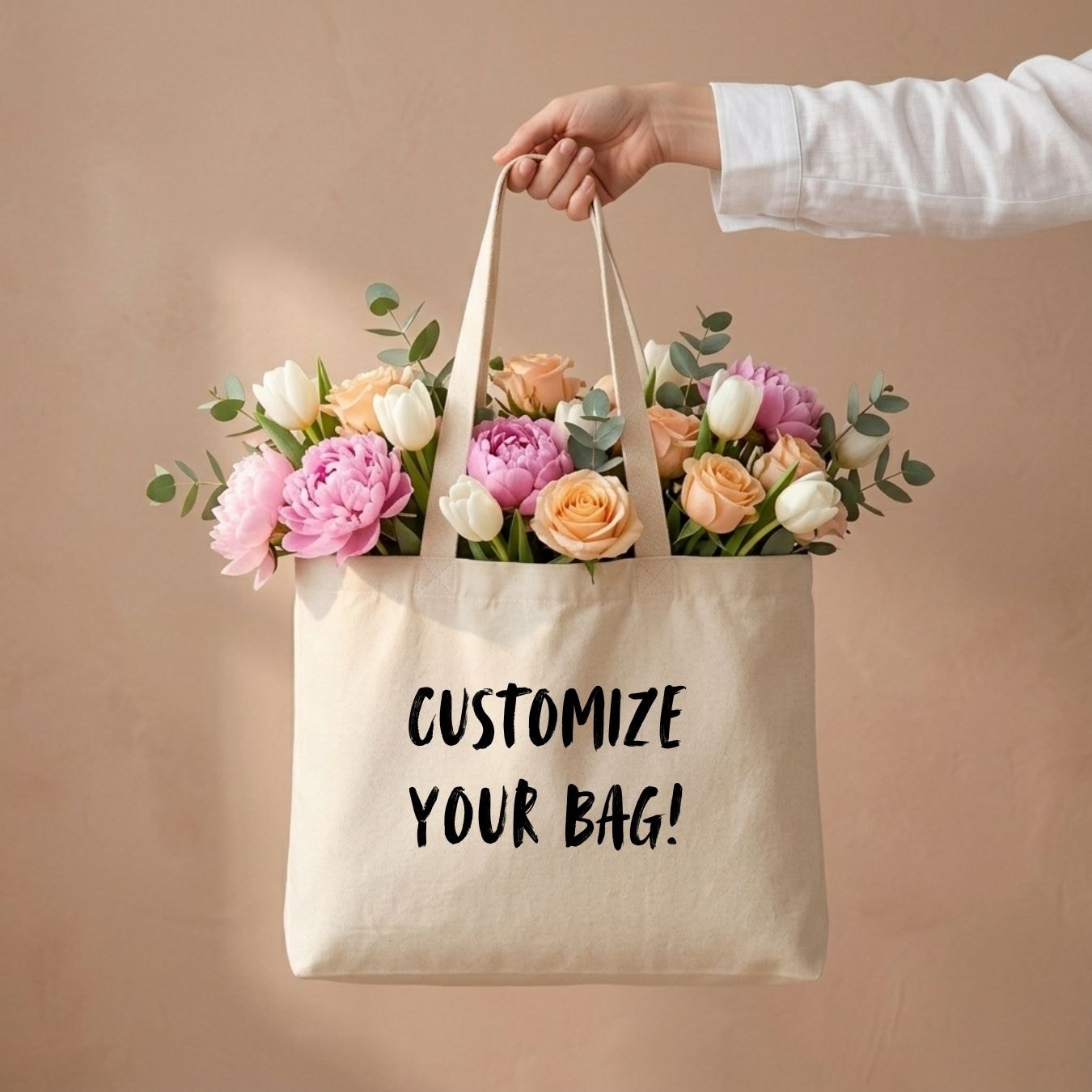16x14 Inches | Grand Cotton Tote Bag View 5