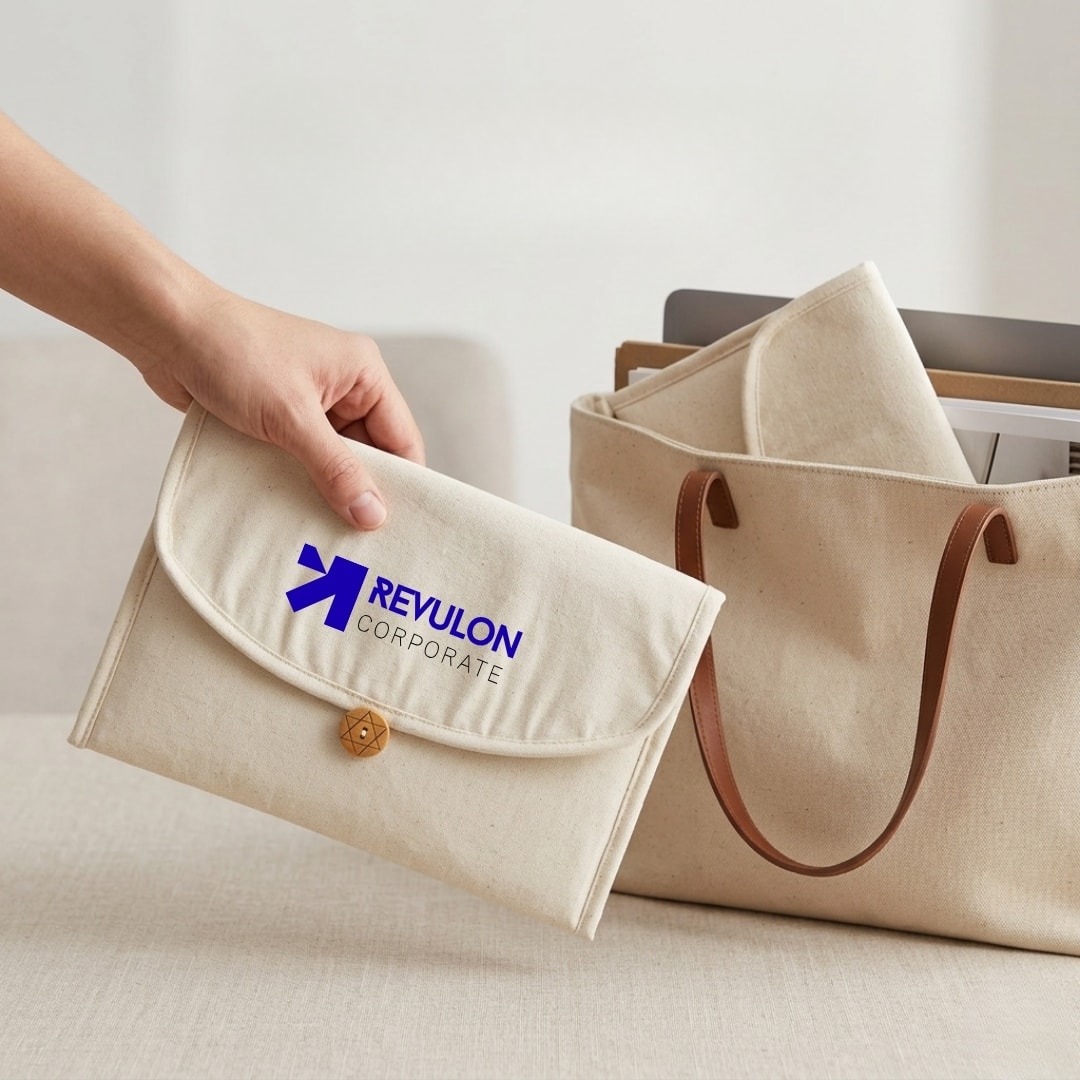 10x7 Inches Cotton Multipurpose Pouch | 300 GSM View 7