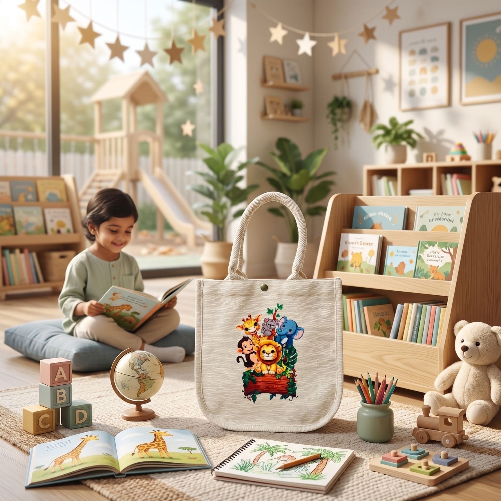 Little Safari Kids Bag | 300 GSM View 6