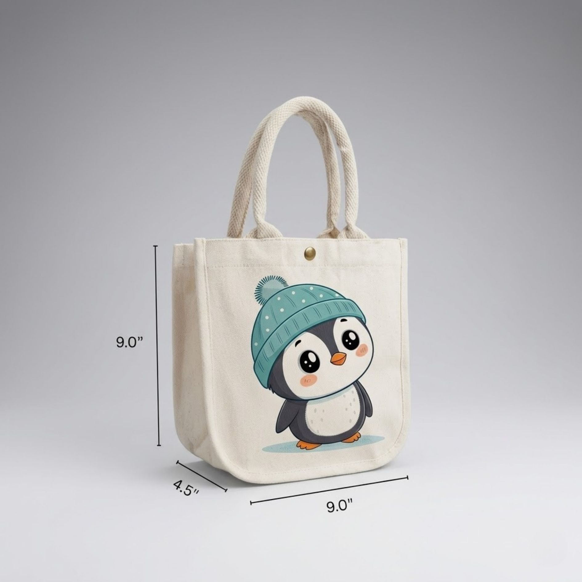 Penny Penguin's Bag | 300 GSM View 1