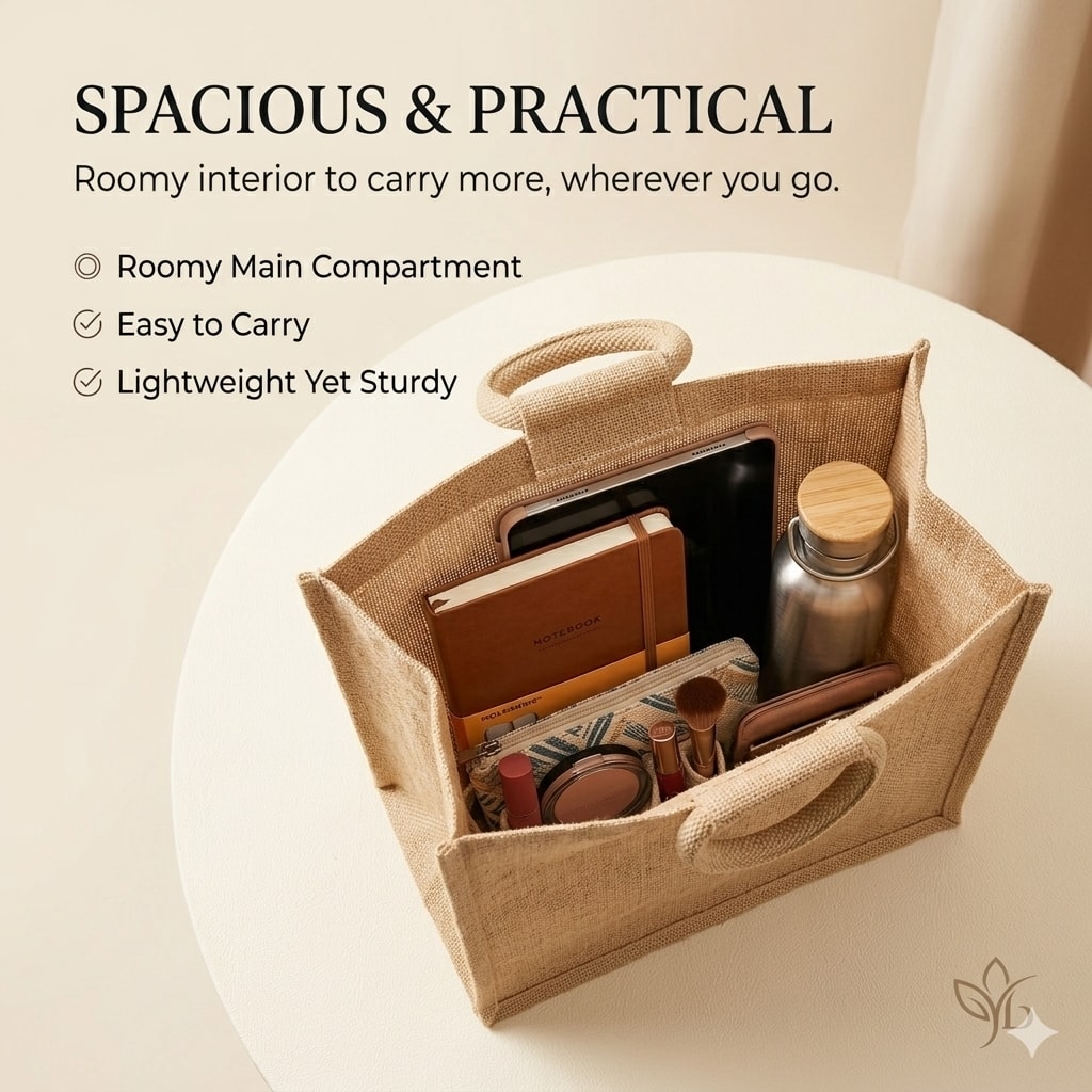 Classic Jute Bag | 350 GSM View 1