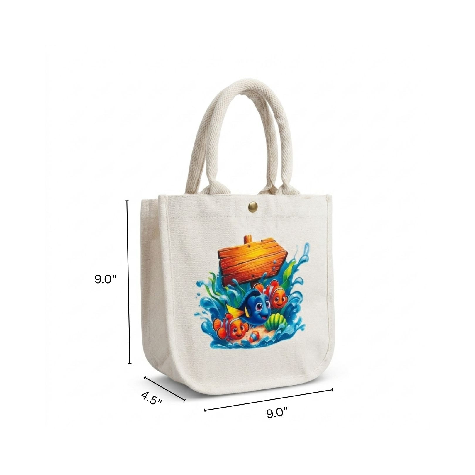Fishy Fun Kids Bag | 300 GSM View 2