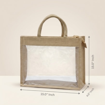 Jute Bedsheet Organizer Bag | 350 GSM View 2