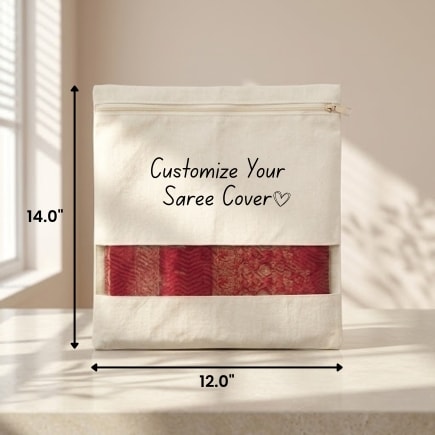 12x14 | Cotton Saree Cover | 150 GSM View 5