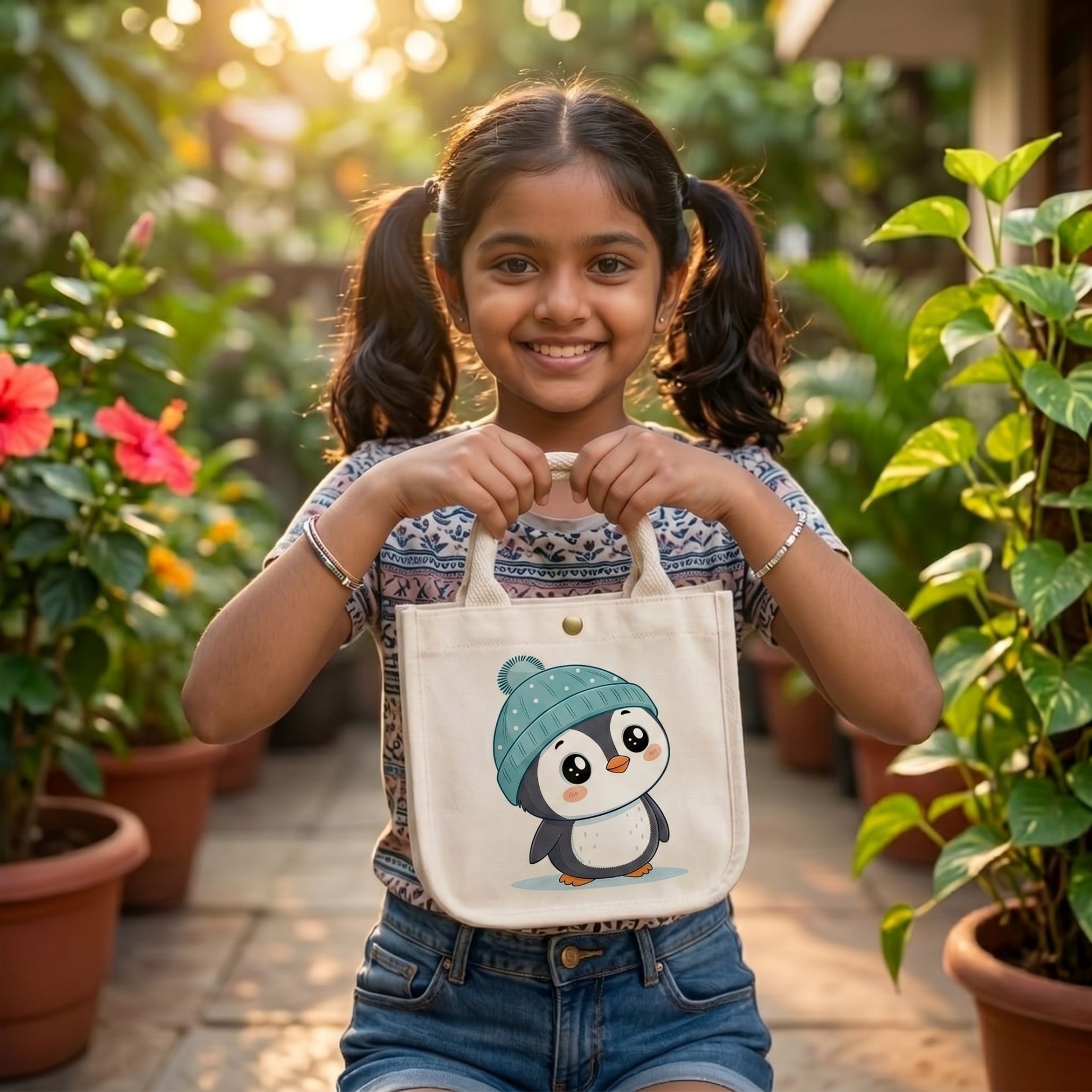 Penny Penguin's Bag | 300 GSM View 2