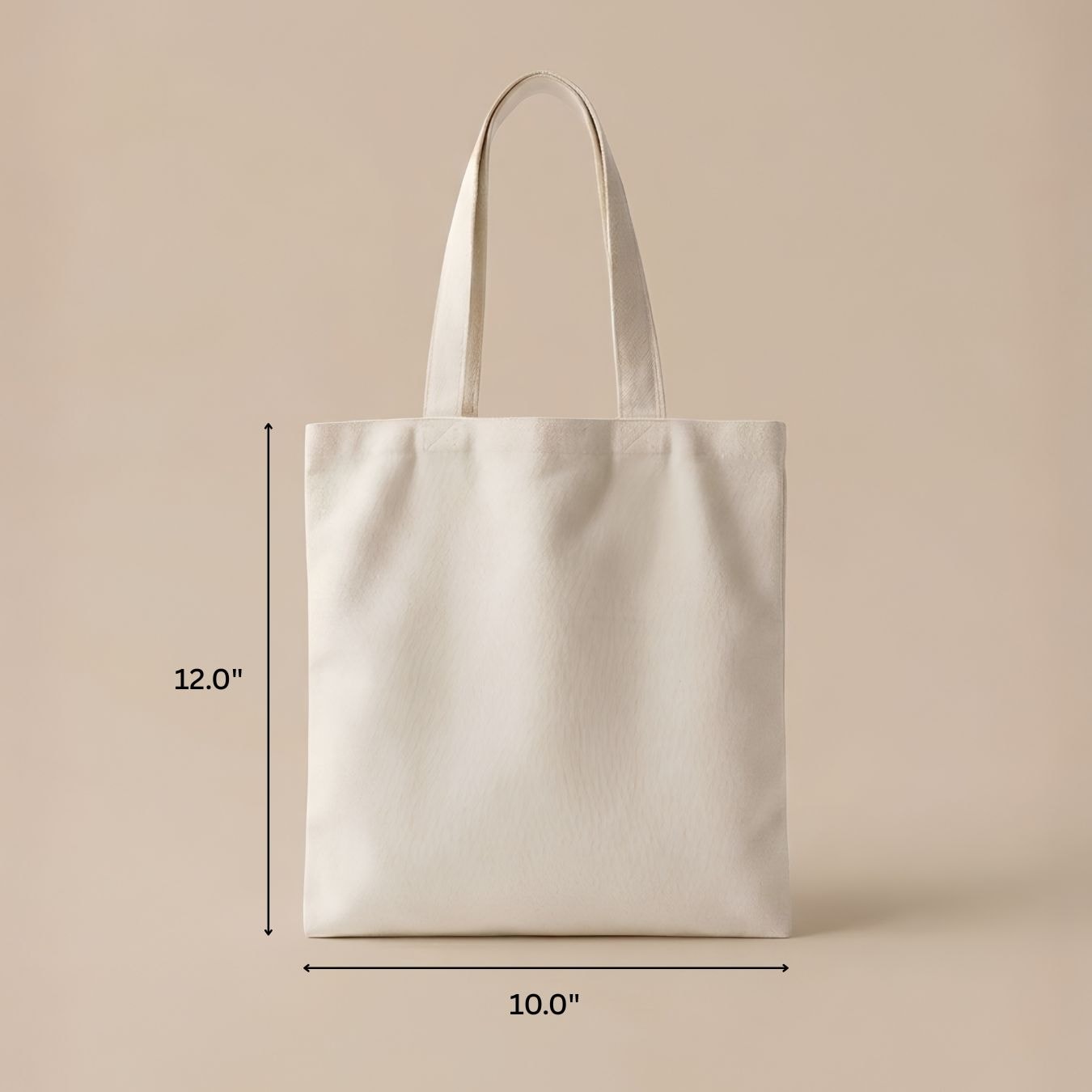 10x12 Inches | Small Essentials Tote Bag View 2