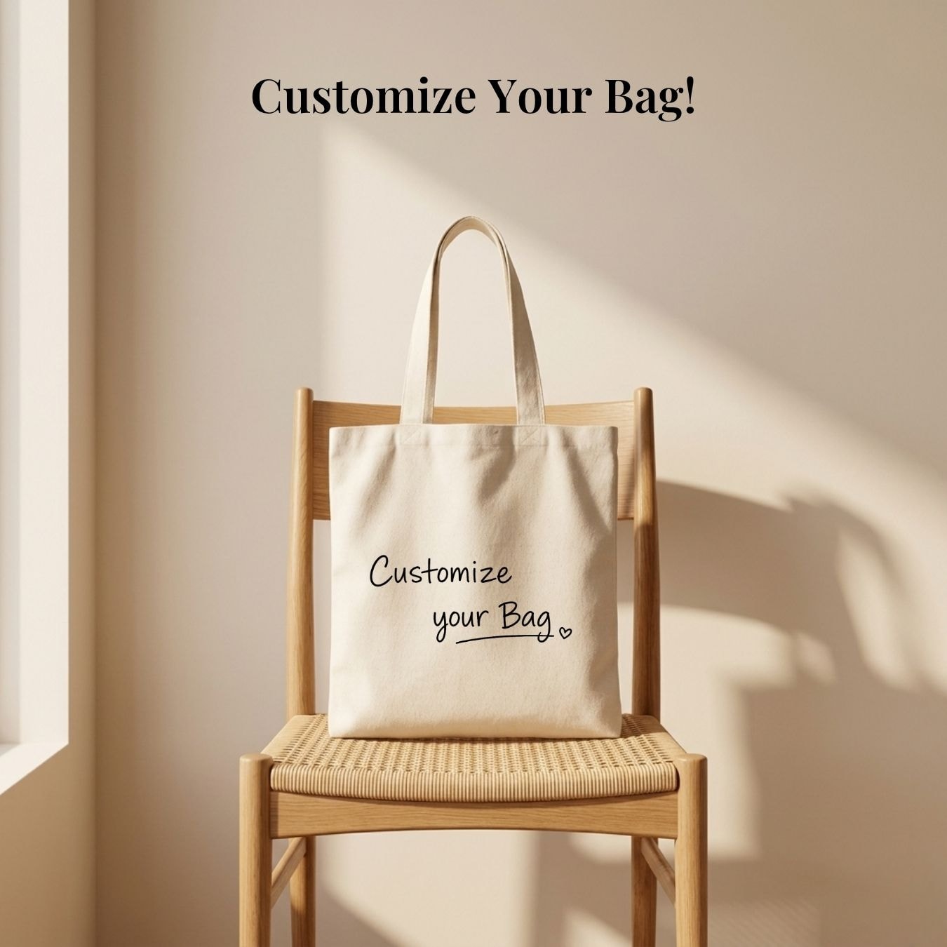 10x12 Inches | Small Essentials Tote Bag View 5