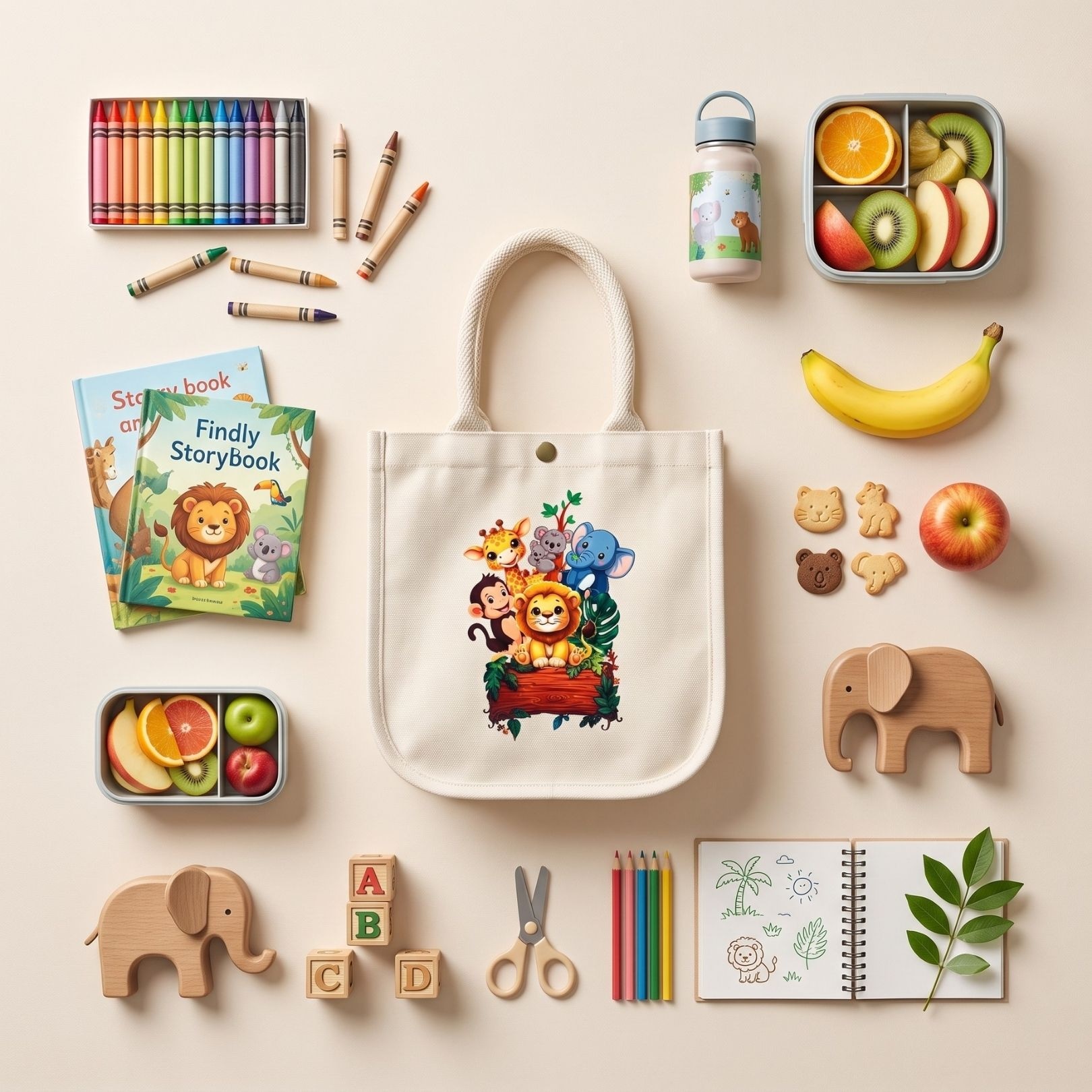 Little Safari Kids Bag | 300 GSM alternate view