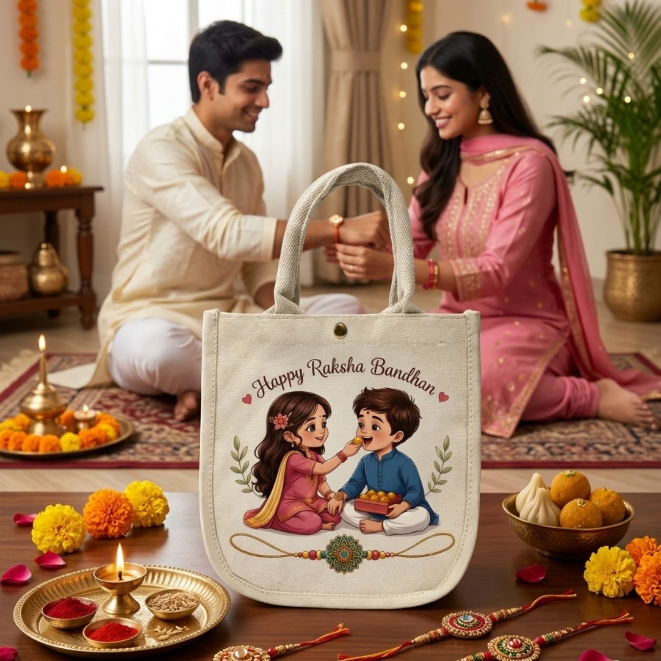 Sneh Ki Dor Bag | 300 GSM alternate view