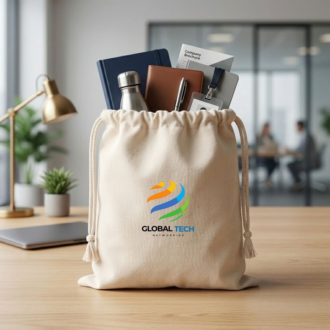 14x16 Inches Cotton Drawstring Bag | 150 GSM alternate view