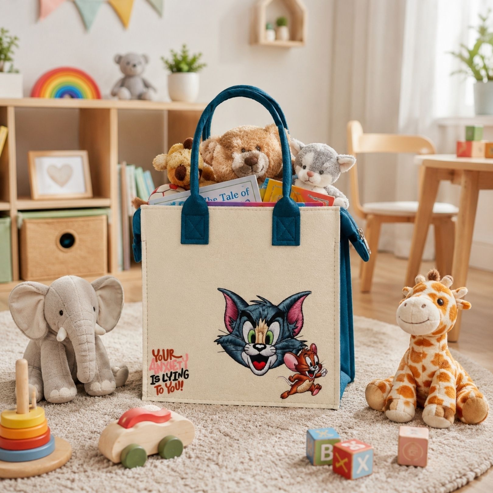 Mischief Makers Felt Bag