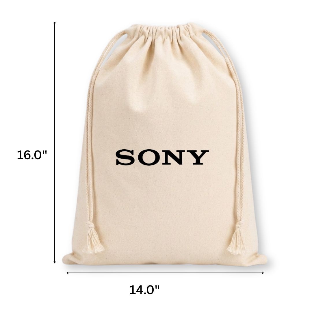 14x16 Inches Cotton Drawstring Bag | 150 GSM