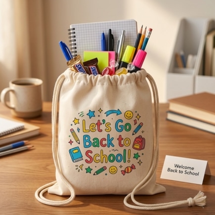 10x14 Inches Cotton Drawstring Bag | 150 GSM alternate view