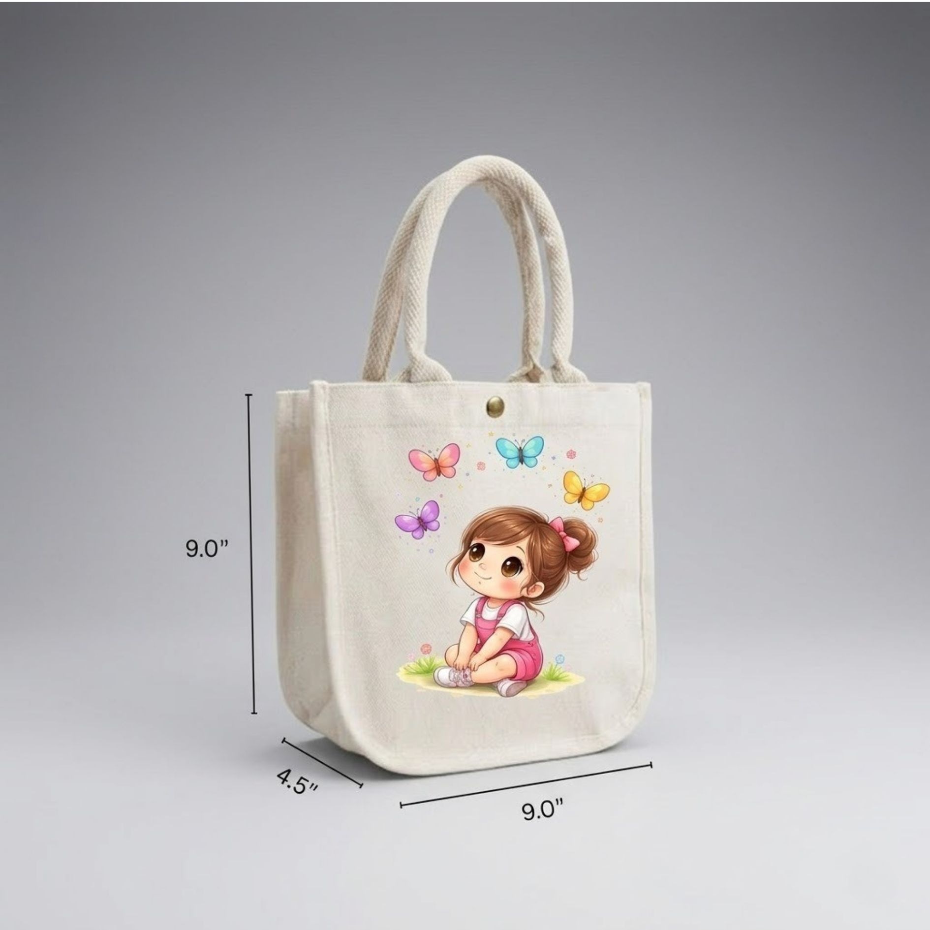 Butterfly Dreamer Kids Bag | 300 GSM