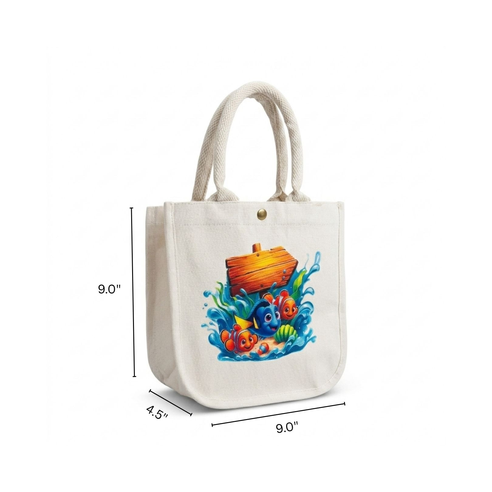 Fishy Fun Kids Bag | 300 GSM alternate view