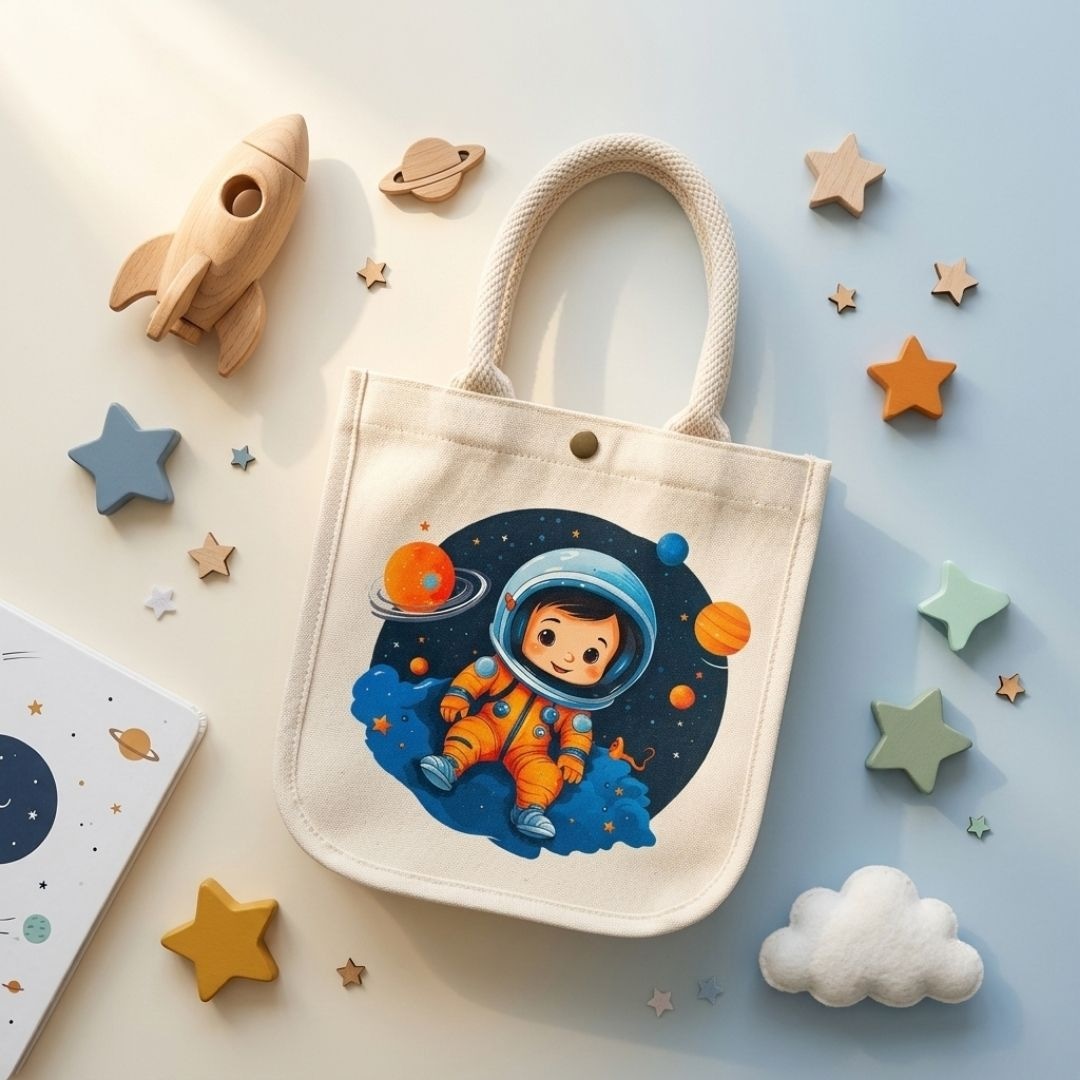 Little Astro Buddy Kids Bag | 300 GSM alternate view