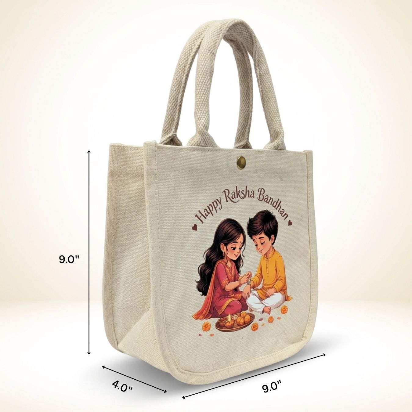 The Thread Of Rakhi Bag | 300 GSM alternate view