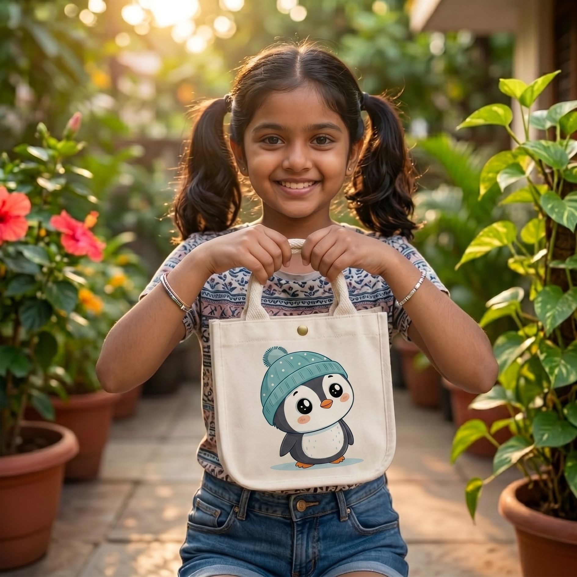 Penny Penguin's Bag | 300 GSM alternate view