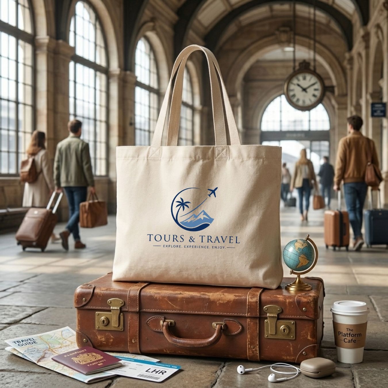 16x14 Inches | Grand Cotton Tote Bag alternate view