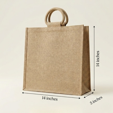 Square Jute Bags | 350 GSM alternate view
