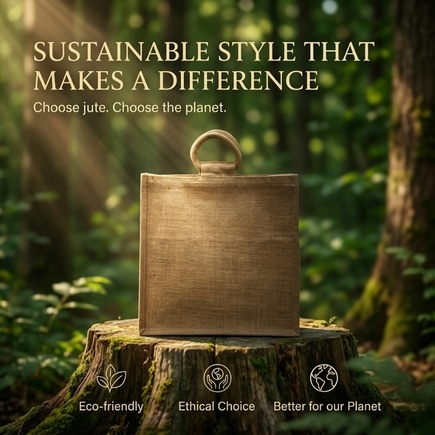Square Jute Bags | 350 GSM