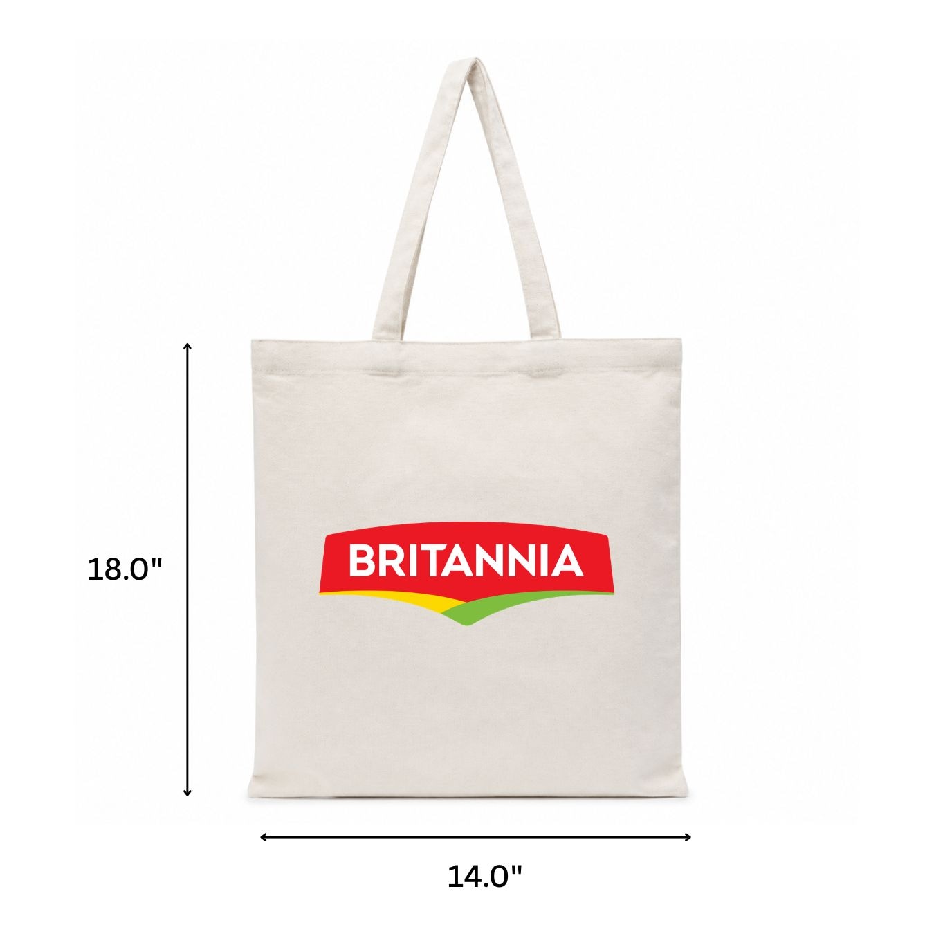 14x18 Inches | Signature Tall Cotton Tote Bag